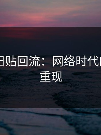 91网与旧贴回流：网络时代的迷失与重现