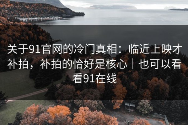 关于91官网的冷门真相：临近上映才补拍，补拍的恰好是核心｜也可以看看91在线